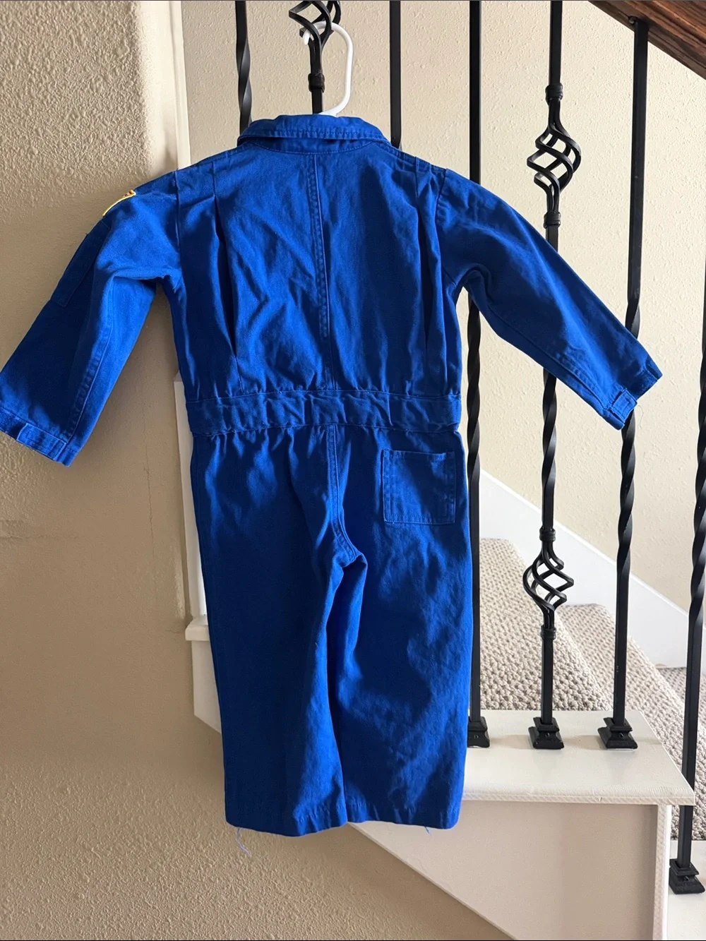Kids Sz Tall 2-3 Blue NASA Space Camp Flight Suit, Aviator Coveralls Air Force